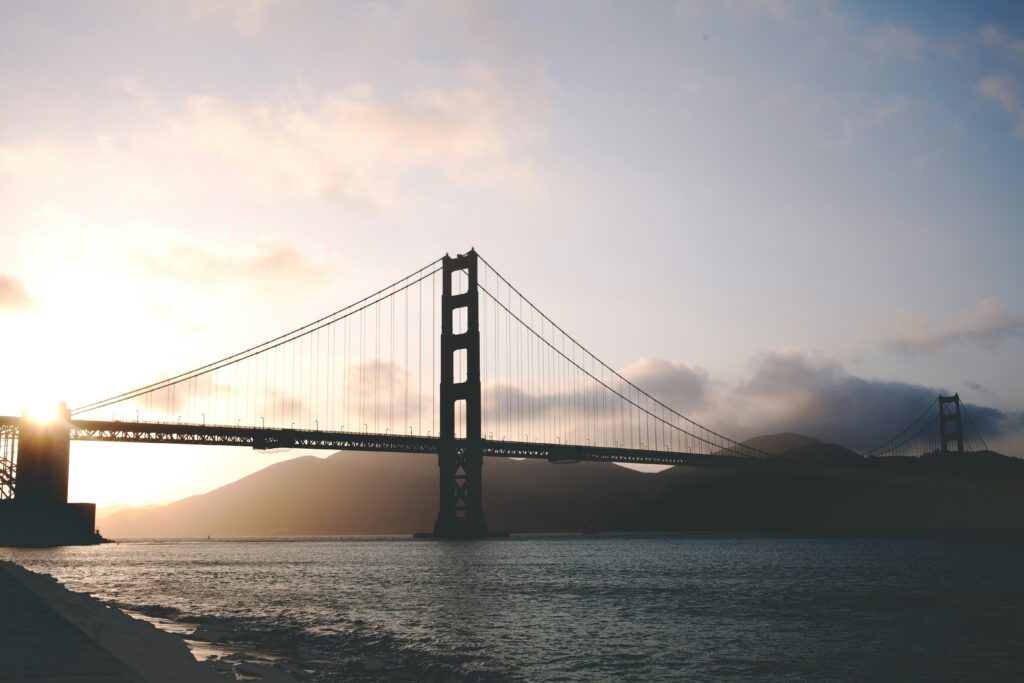bridge-at-sunset