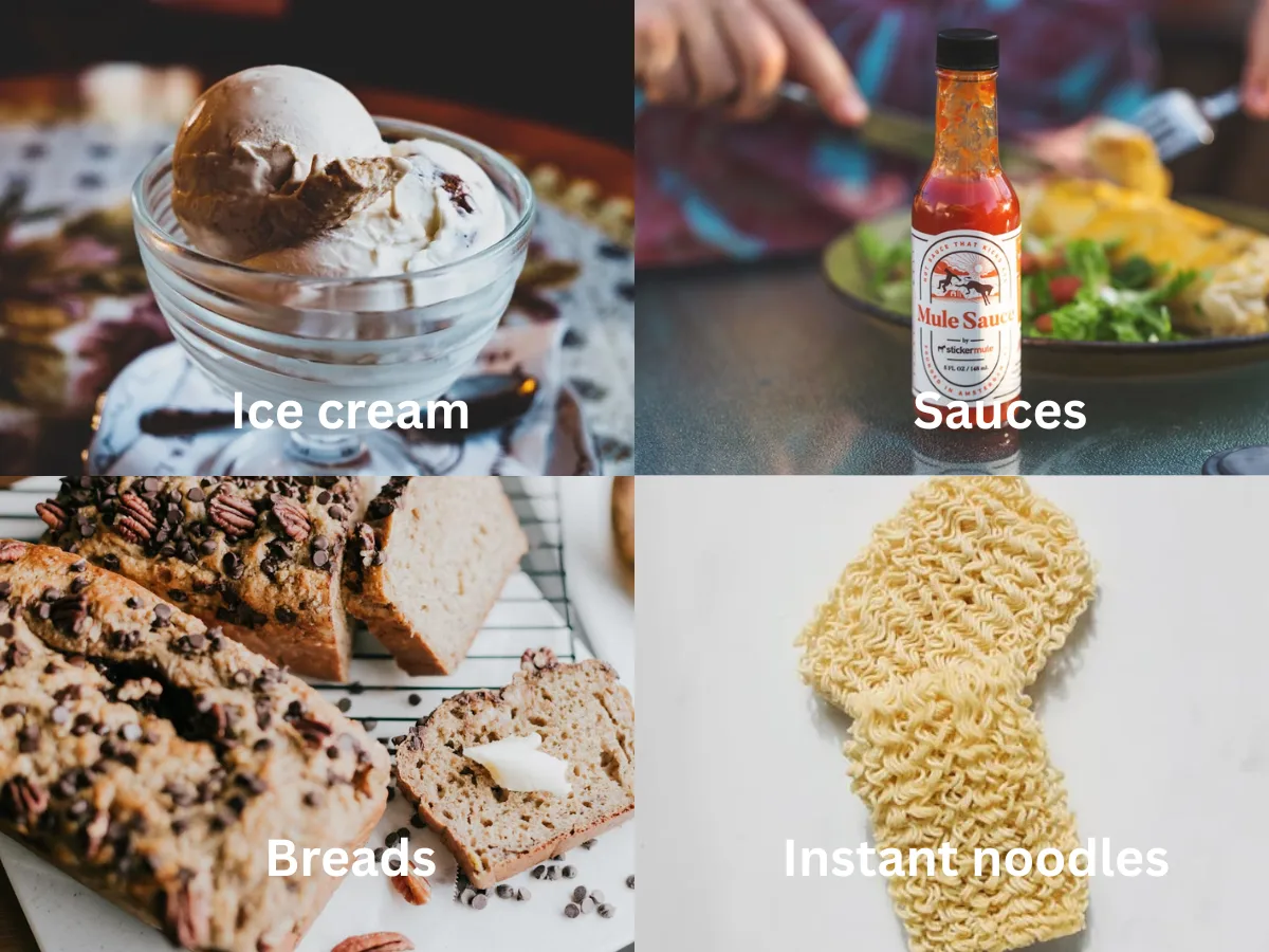 common applications of cmc powder in foods