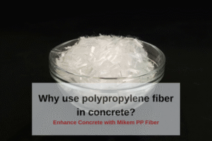 cover why use pp fiber in concrete