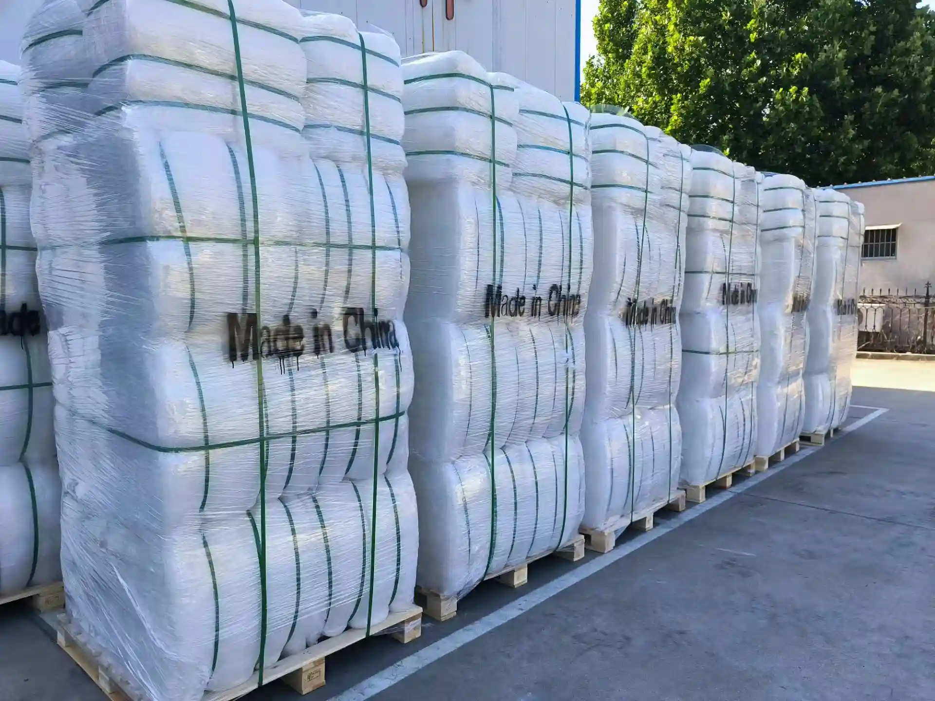 pp fiber in factory