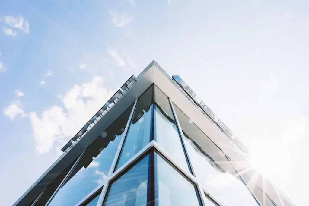 low angle view of a building
