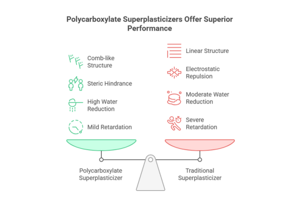 Polycarboxylate-Superplasticizer-compares-to-traditional-Superplasticizer