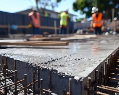 concrete pavement