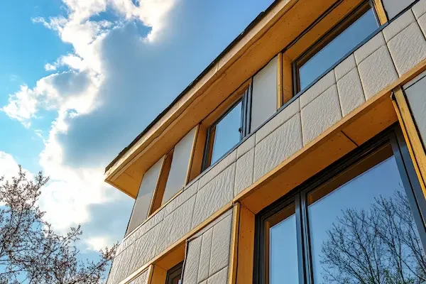 a house with eifs